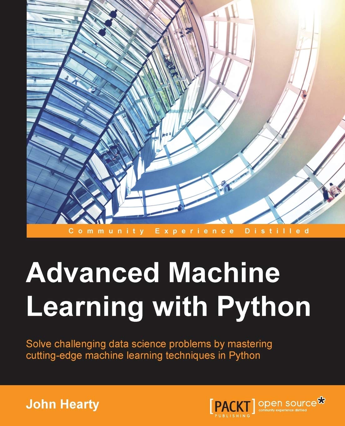 Advanced Machine Learning with Python by John Hearty Book Cover