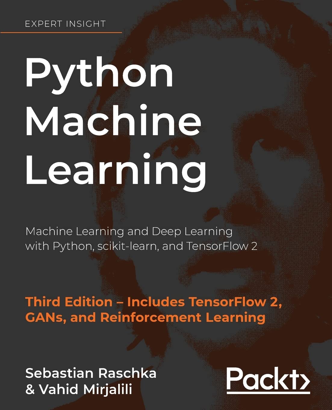 Python Machine Learning by Sebastian Raschka and Vahid Mirjalili Book Cover