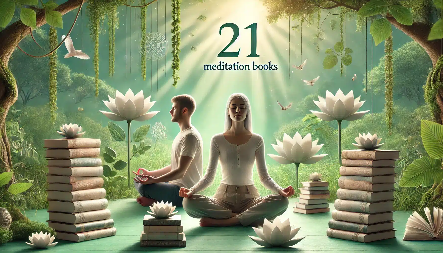 Top 21 Meditation Books for All Levels: Beginners to Advanced – Tips and Insights for a Mindful Journey