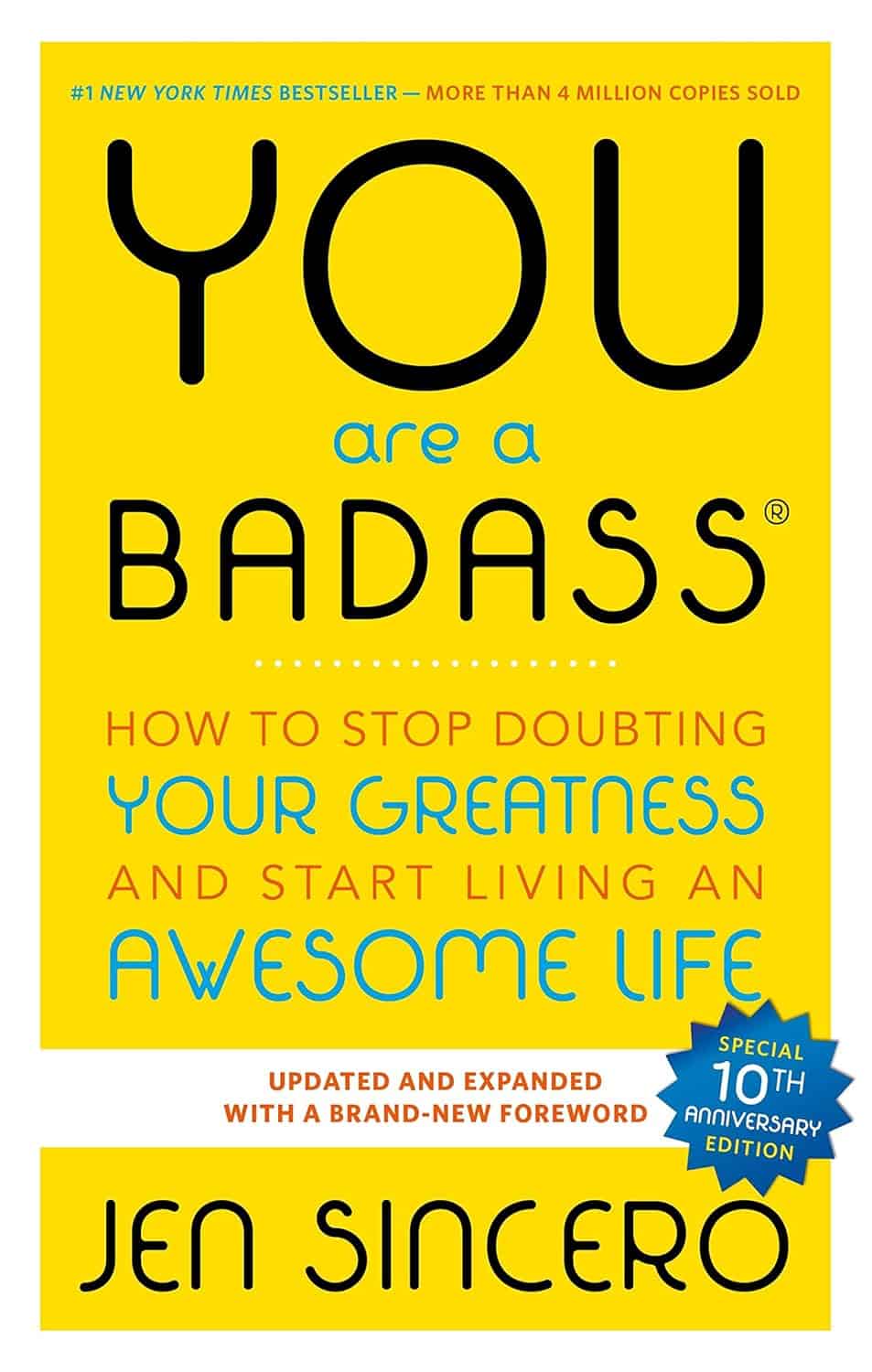  You Are a Badass by Jen Sincero - A No-Nonsense Guide to Self-Improvement